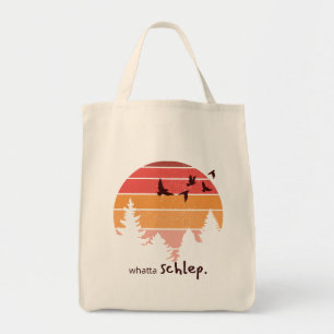 Bolso De Tela Whatta Schlep (Tema Del Exterior)