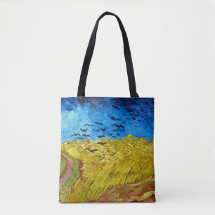 Bolso De Tela Wheatfield con cuervos, Van Gogh
