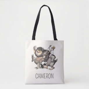 Bolso De Tela Where the Wild Things Agrega tu nombre