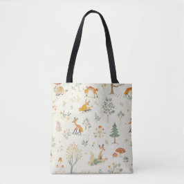 Bolso De Tela "Whimsical Fox Tote Bag"