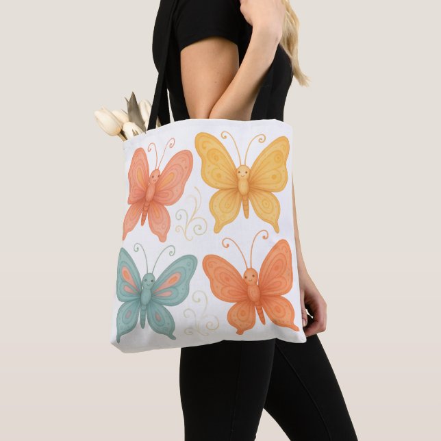 Bolso De Tela Whimsical Tote (Detalle)