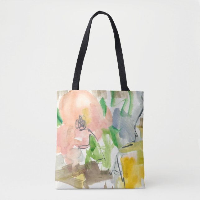 Bolso De Tela Whimsy in the Garden II (Anverso)