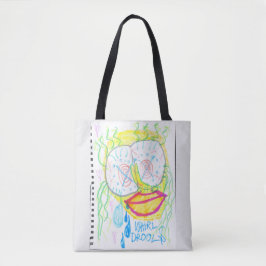 Bolso De Tela "WHiRL-DROOL$" de thaddeus & crimson's Adam Moyer