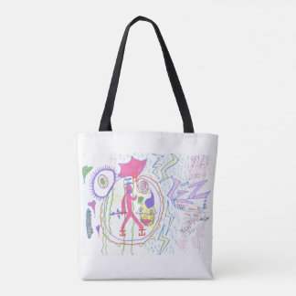 Bolso De Tela "WHiRL-DROOL$" de thaddeus & crimson's Adam Moyer
