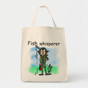 Bolso De Tela Whisperer de los pescados