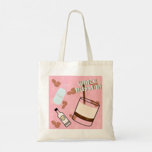 Bolso De Tela White Russian Cocktail