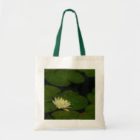 White Waterlily I Fotografía Floral Pacífica