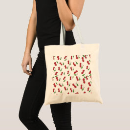Bolso De Tela Wild Cherry