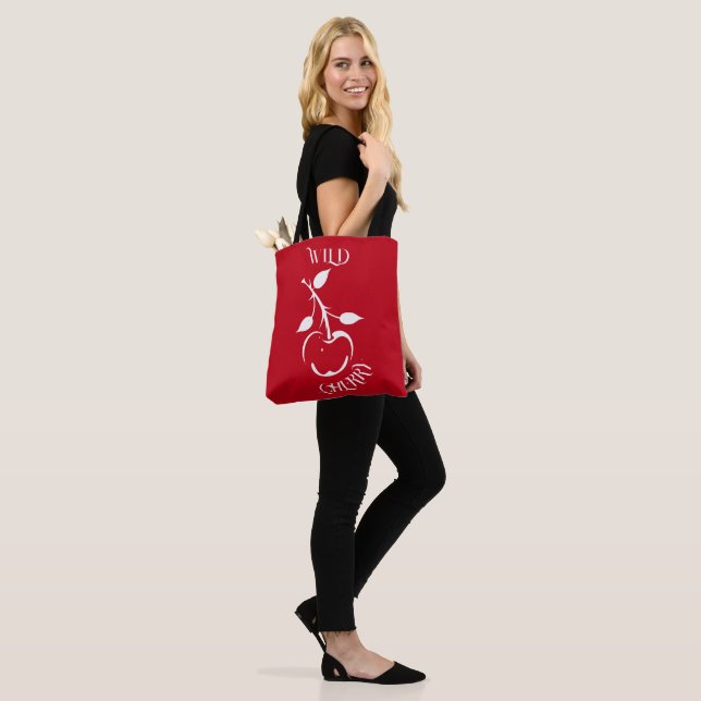 Bolso De Tela Wild Cherry (Puesto)