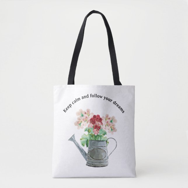 Bolso De Tela Wild flower blooming (Anverso)