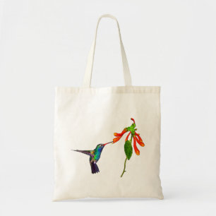 Bolso De Tela Wild Hummingbird