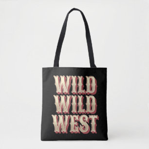 Bolso De Tela Wild Wild West