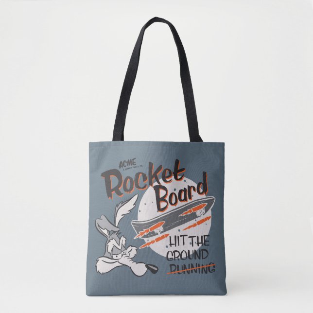 Bolso De Tela WILE E. COYOTE™ ACME Rocket Board (Anverso)