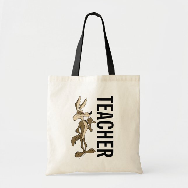 Bolso De Tela WILE E. COYOTE™ Teacher (Frente)