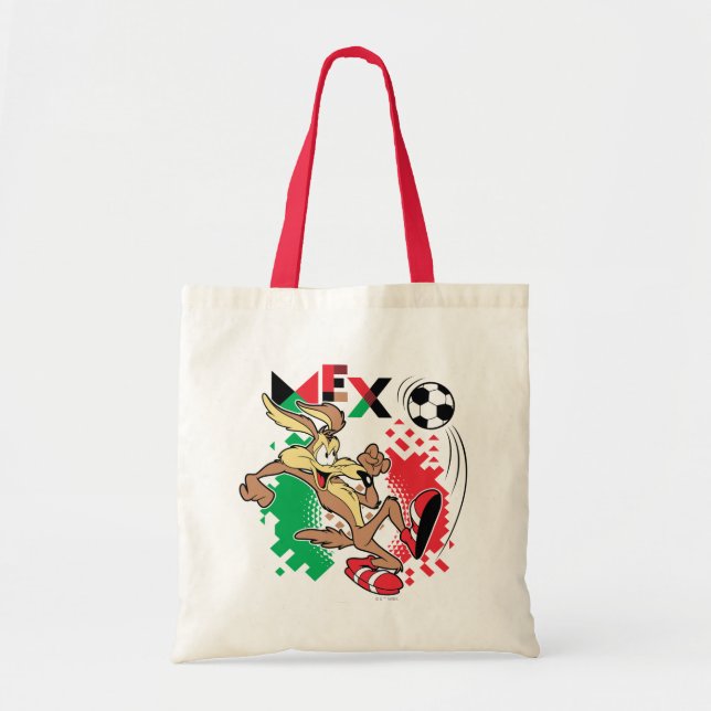 Bolso De Tela WILE E. COYOTE™ Team Mexico Soccer Graphic (Frente)