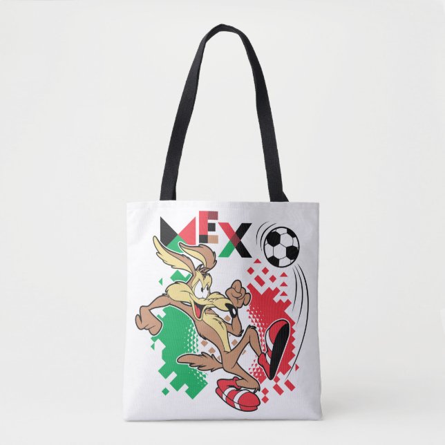 Bolso De Tela WILE E. COYOTE™ Team Mexico Soccer Graphic (Anverso)