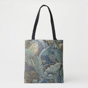 Bolso De Tela William Morris Acanthus Sage Flor Flor Botánico