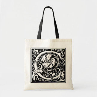 Bolso De Tela William Morris Alphabet “C”