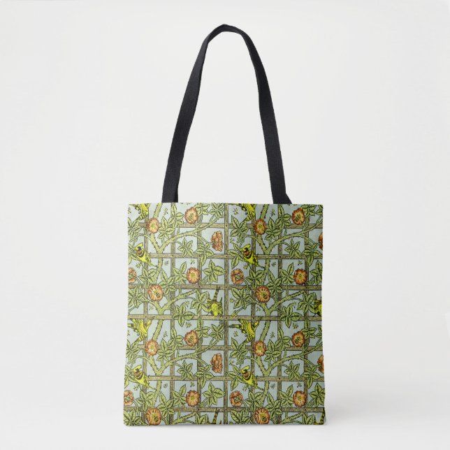 Bolso De Tela William Morris Design #5 (Anverso)