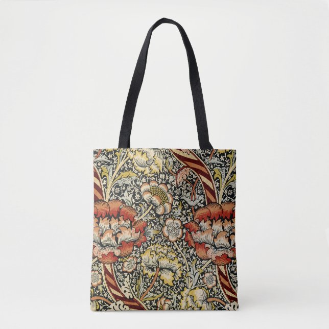 Bolso De Tela William Morris Design #9 (Anverso)