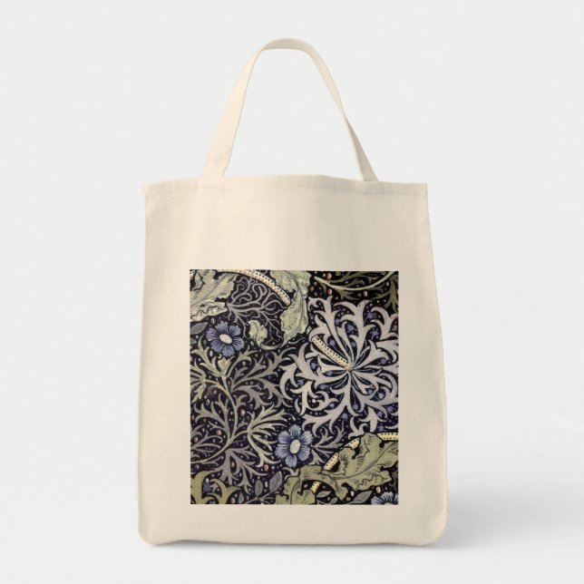 Bolso De Tela William Morris Flowers (Frente)