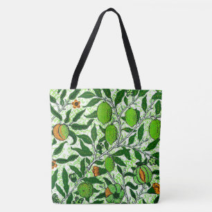 Bolso De Tela William Morris Fruta Exótica, Lime Green