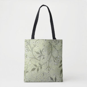 Bolso De Tela William Morris Jasmine Botanical