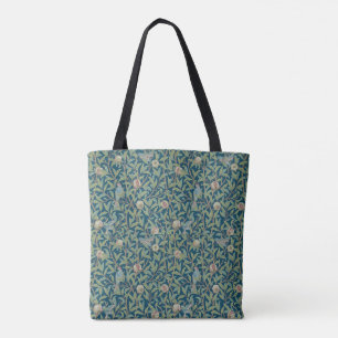Bolso De Tela William Morris Pájaro y Granada