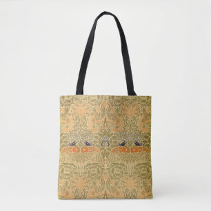 Bolso De Tela William Morris Peacock & Dragon Arts & Crafts