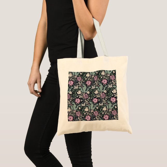 Bolso De Tela William Morris Poppy Botanical Victorian Wallpaper (Anverso (producto))