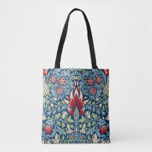 Bolso De Tela William Morris Snakeshead Fritillary Floral Design