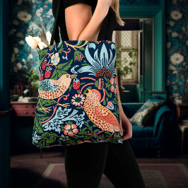 Bolso De Tela William Morris Strawberry Thief