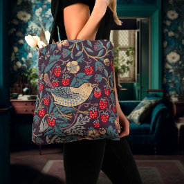 Bolso De Tela William Morris Strawberry Thief Tote Bag