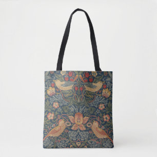 Bolso De Tela William Morris Strawberry Thieves Aves
