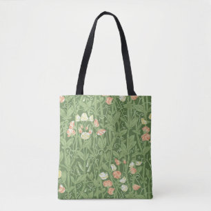 Bolso De Tela William Morris Sweet Pea Floral Design