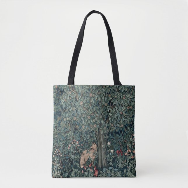 Bolso De Tela William Morris Woodland Tapestry Fox (Anverso)