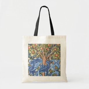 Bolso De Tela William Morris Woodpecker Tapestry Floral Vintage