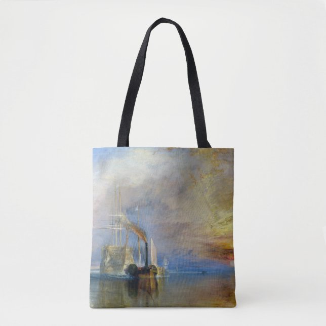 Bolso De Tela William Turner - El temerario de la lucha (Anverso)