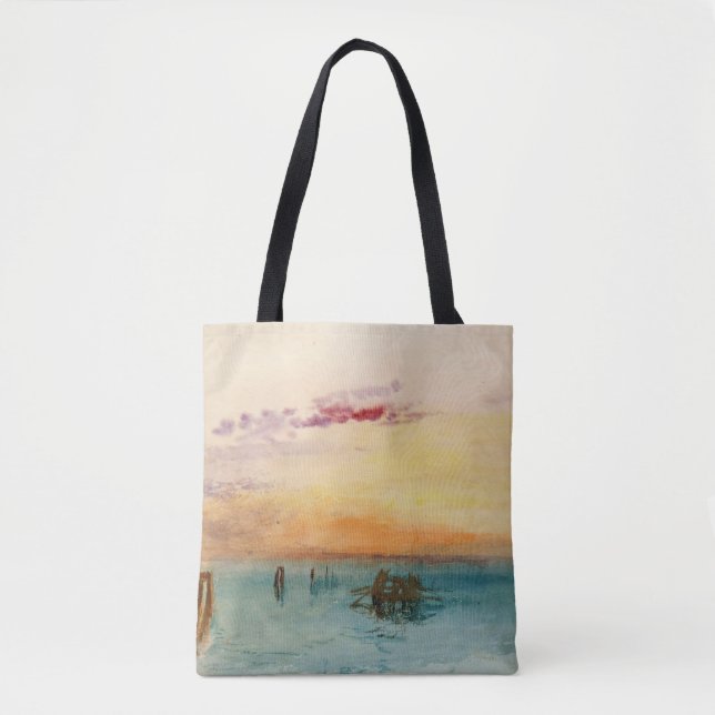 Bolso De Tela William Turner - La laguna cerca de Venecia al ata (Anverso)