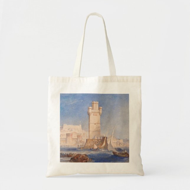 Bolso De Tela William Turner Rhodes (Frente)