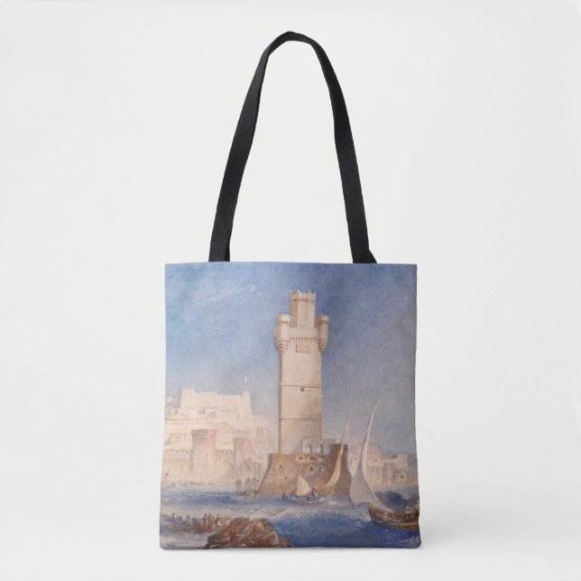 Bolso De Tela William Turner Rhodes (Anverso)