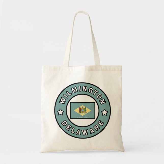 Bolso De Tela Wilmington Delaware (Frente)
