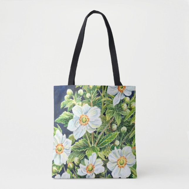 Bolso De Tela Windflowers de Tahlia: (Anverso)