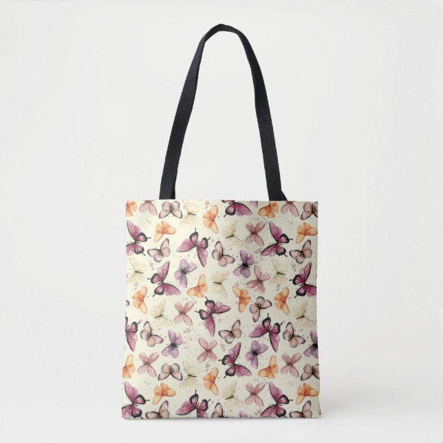 Bolso De Tela Wings de mariposa (Anverso)
