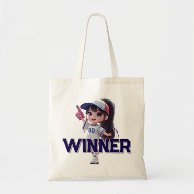 Bolso De Tela Winner fan sports dall (Frente)