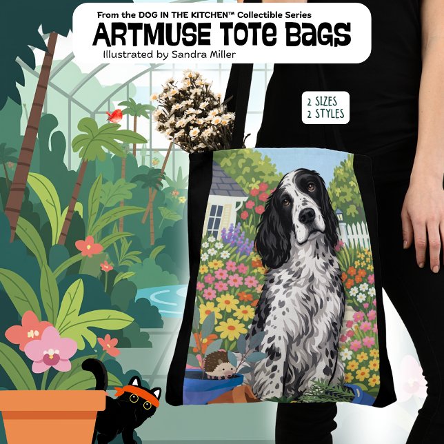 Bolso De Tela WINSTON el Setter Inglés (Subido por el creador)