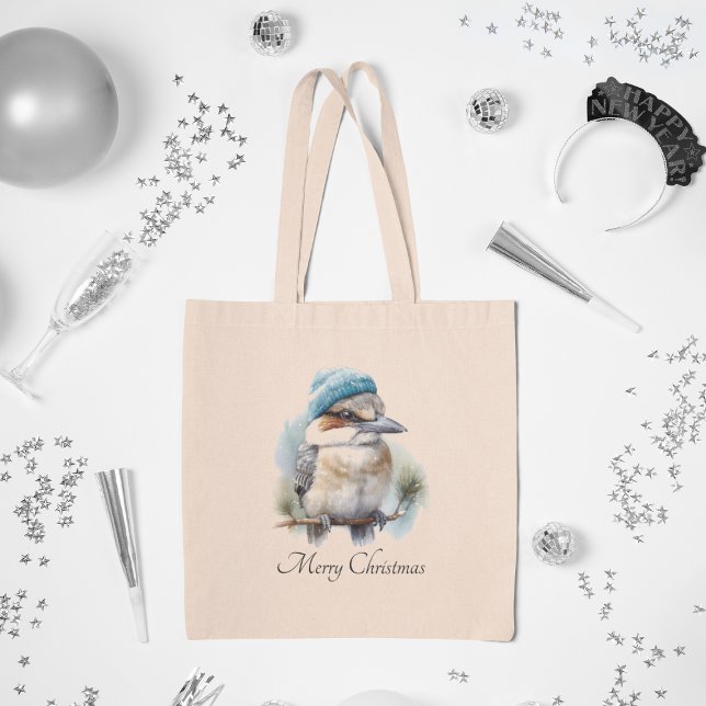 Bolso De Tela Winter Kookaburra Deseos, personalizado (Subido por el creador)