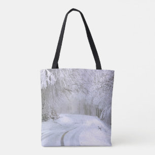 Bolso De Tela Winter Wonderland of Snow