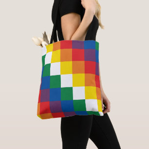 Bolso De Tela Wiphala