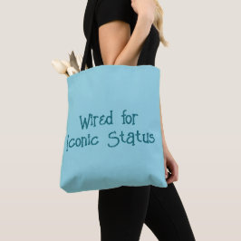 Bolso De Tela Wired para el Tote de estado de Icónica